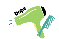 beauty hair Sticker by Tricoci  University