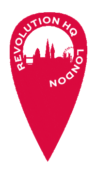 makeup revolution location pin Sticker by REVOLUTION BEAUTY