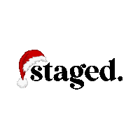 stagedpropertystyling christmas santa hat sps staged Sticker