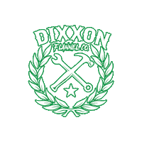 Stars Hammer Sticker by Dixxon Flannel Co.