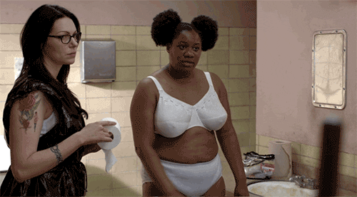 look it up orange is the new black GIF by Yosub Kim, Content Strategy Director