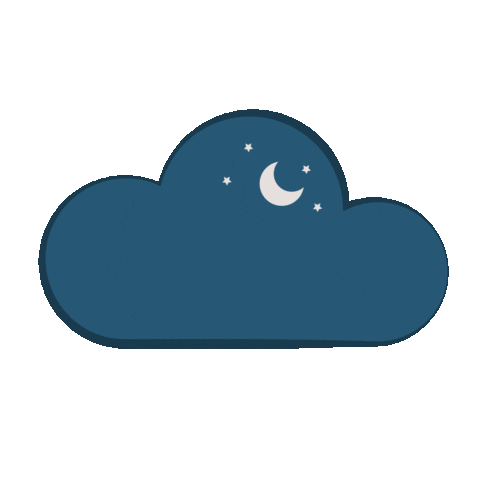 Sleep Cloud Sticker by Joey Mattress