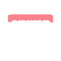 Pink Dripping Sticker
