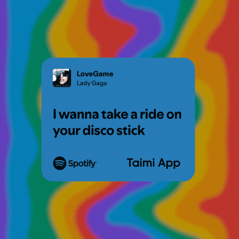 Lady Gaga Discostick GIF by Taimi