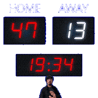 13 Away Sticker