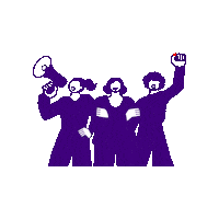 Frauenstreik Greve Feministe Sticker by Gewerkschaft Unia