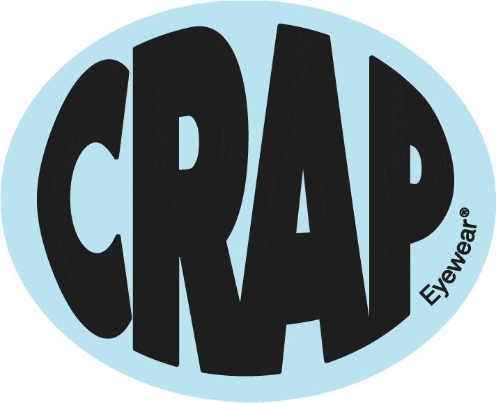 Aqua Sticker by CRAP Eyewear
