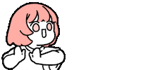 Girl Pink Sticker