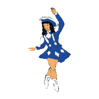 kgholzhausen karneval hahn tanzmariechen holzhausen Sticker