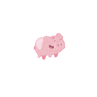Happy Flying Pig Sticker by PositivelyPigasus