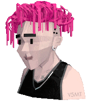 piercing street wear Sticker by V5MT