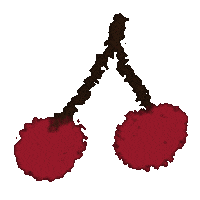 Cherry Fruits Sticker