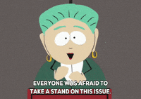 speech talking GIF by South Park 