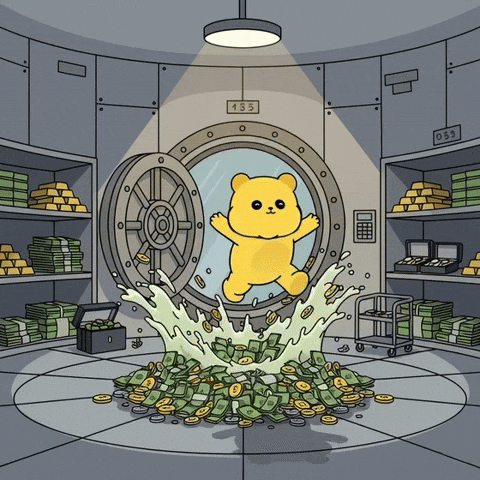 Making Money GIF by Kanpai Pandas