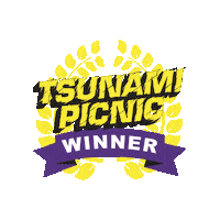 Picnic Winner Sticker by Tsunami Picnic