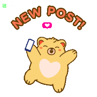 Smash The Like Dancing Bear Sticker by Zypto