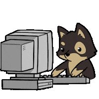 Video Game Dog Sticker by Lofi Girl