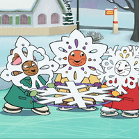 Skating Max And Ruby GIF by Treehouse Direct