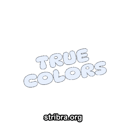 Inspiring True Colors Sticker by stribra