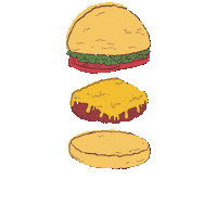 Burger Halifax Sticker by The Coast - Halifax/Kjipuktuk