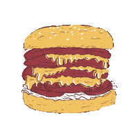 Burger Halifax Sticker by The Coast - Halifax/Kjipuktuk