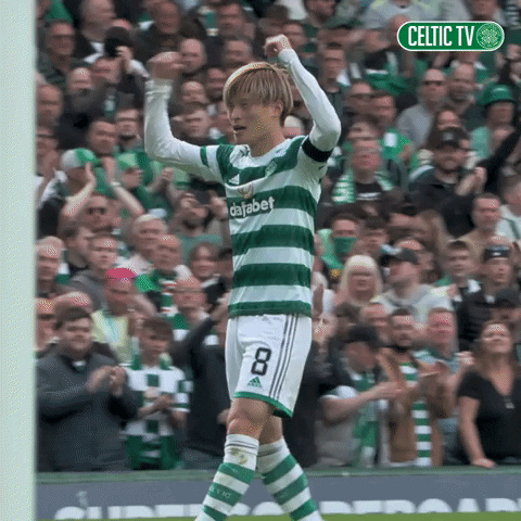 Celebration Goal GIF by Celtic Football Club