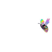 Color Fly Sticker by Dinaaaaaah