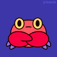 Angry Crab GIF by pikaole