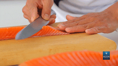 Salmon Sashimi GIF