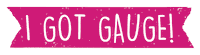 Banner Knitting Sticker by Gritty Knits