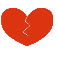 Broken Heart Sticker