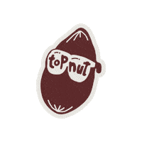 Peanut Butter Peanuts Sticker by Pip & Nut