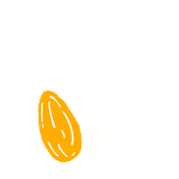 Vegan Fruit Sticker by Naughty Nuts