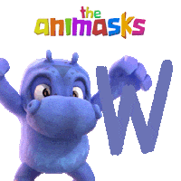 Happy West Side Sticker by The Animasks