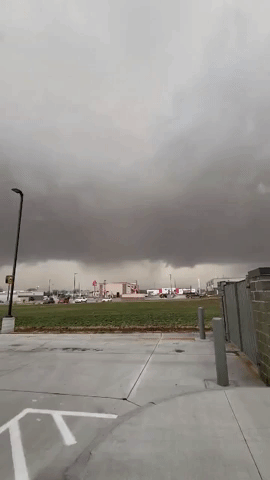 Tornado Siren Rings Out in Hastings, Nebraska