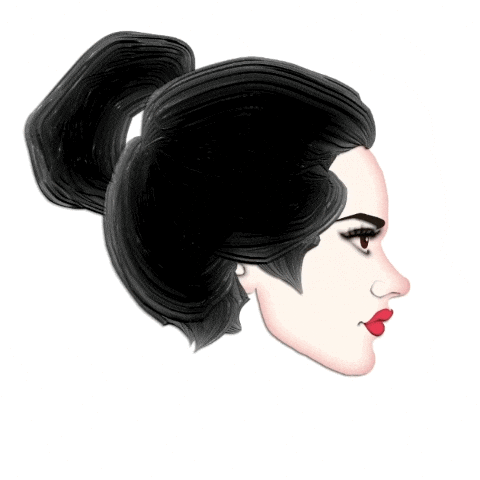 makosignage giphyupload illustration drawing portrait GIF