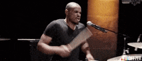 Deezer crazy drums drummer christophe mae GIF