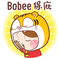Chinese New Year Tiger Sticker by Bear Boss Buddies
