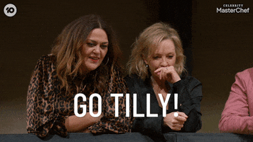 Cheer Tilly Ramsay GIF by MasterChefAU