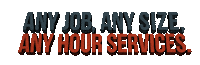 Sticker by Any Hour Services