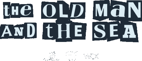 Old Man And The Sea Sticker by Opera Columbus