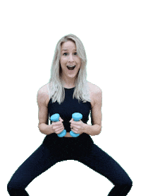 getyourboost workout boost dumbbells healthy habits Sticker
