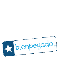 Goedgemerkt bienpegado bien pegado Sticker