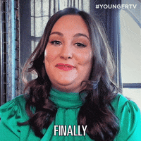 Happy GIF by YoungerTV