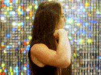 Turn Around Hair Flip GIF by GIPHY IRL