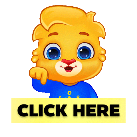 Swipe Up Press Here Sticker by Lucas and Friends by RV AppStudios