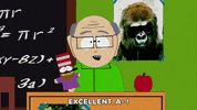 happy teacher GIF by South Park 