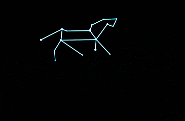 a million years stars GIF by Jean Scuderi