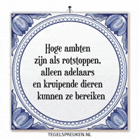 Wijsheid Spreuk GIF by Tegelspreuken.nl