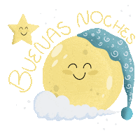 Good Night Stars Sticker by Devon Blow